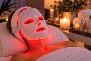 Red LED Spa Facial Treatment